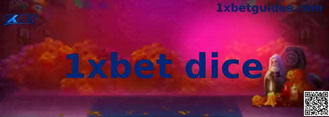 1xBet Dice Interfaz